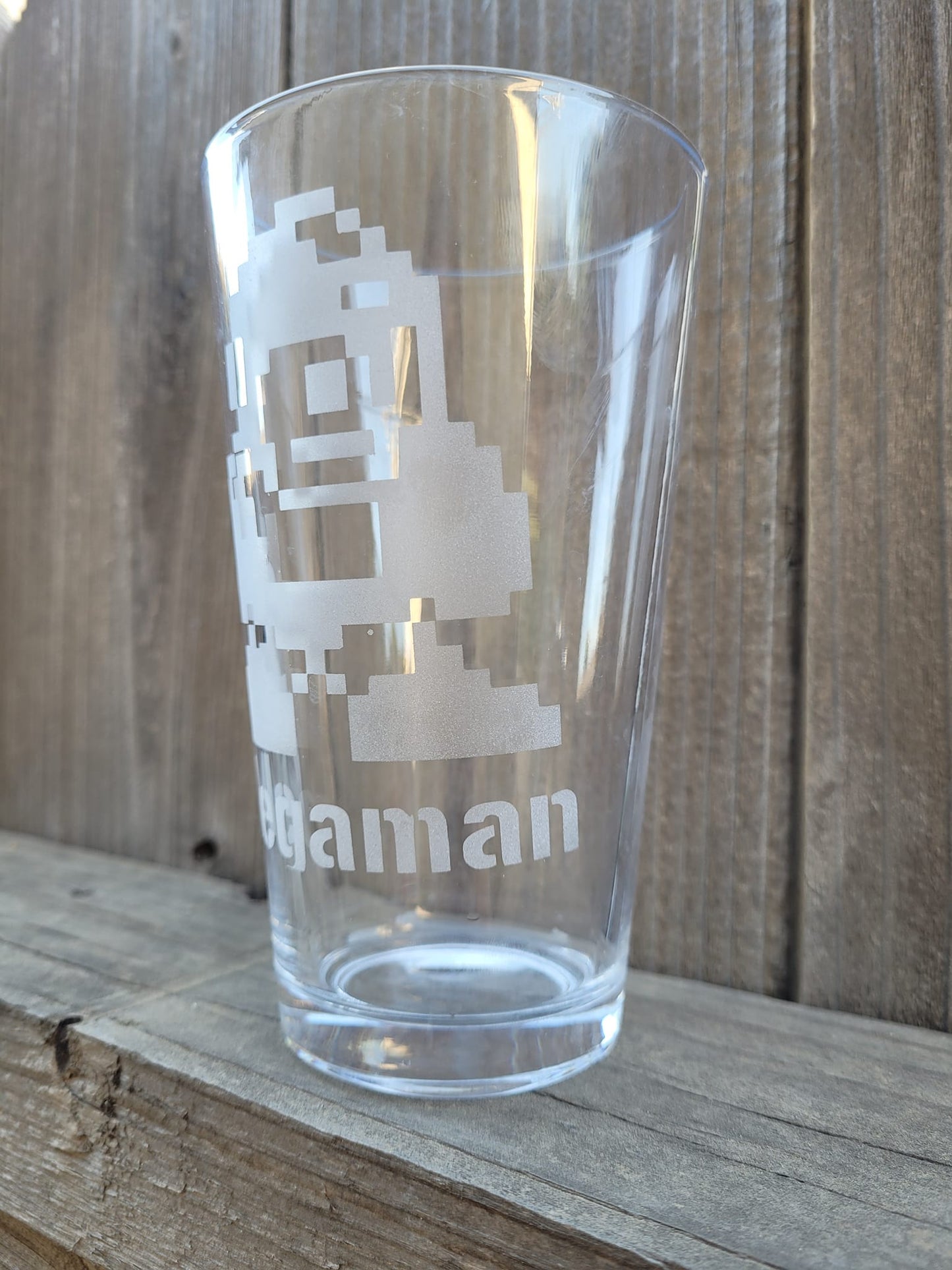 MegaMan 8Bit Pint Glass - Made to Order