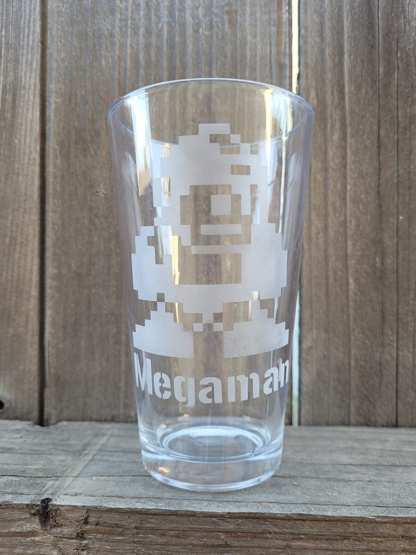 MegaMan 8Bit Pint Glass - Made to Order