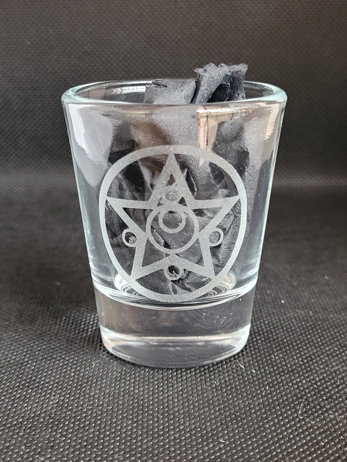 Sailor Moon Broach 1.5 oz Shot Glass - Made to Order
