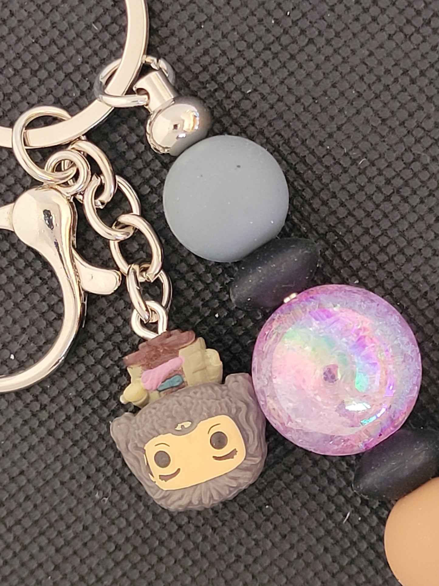 Hagrid Harry Potter bitty pop beaded keychain