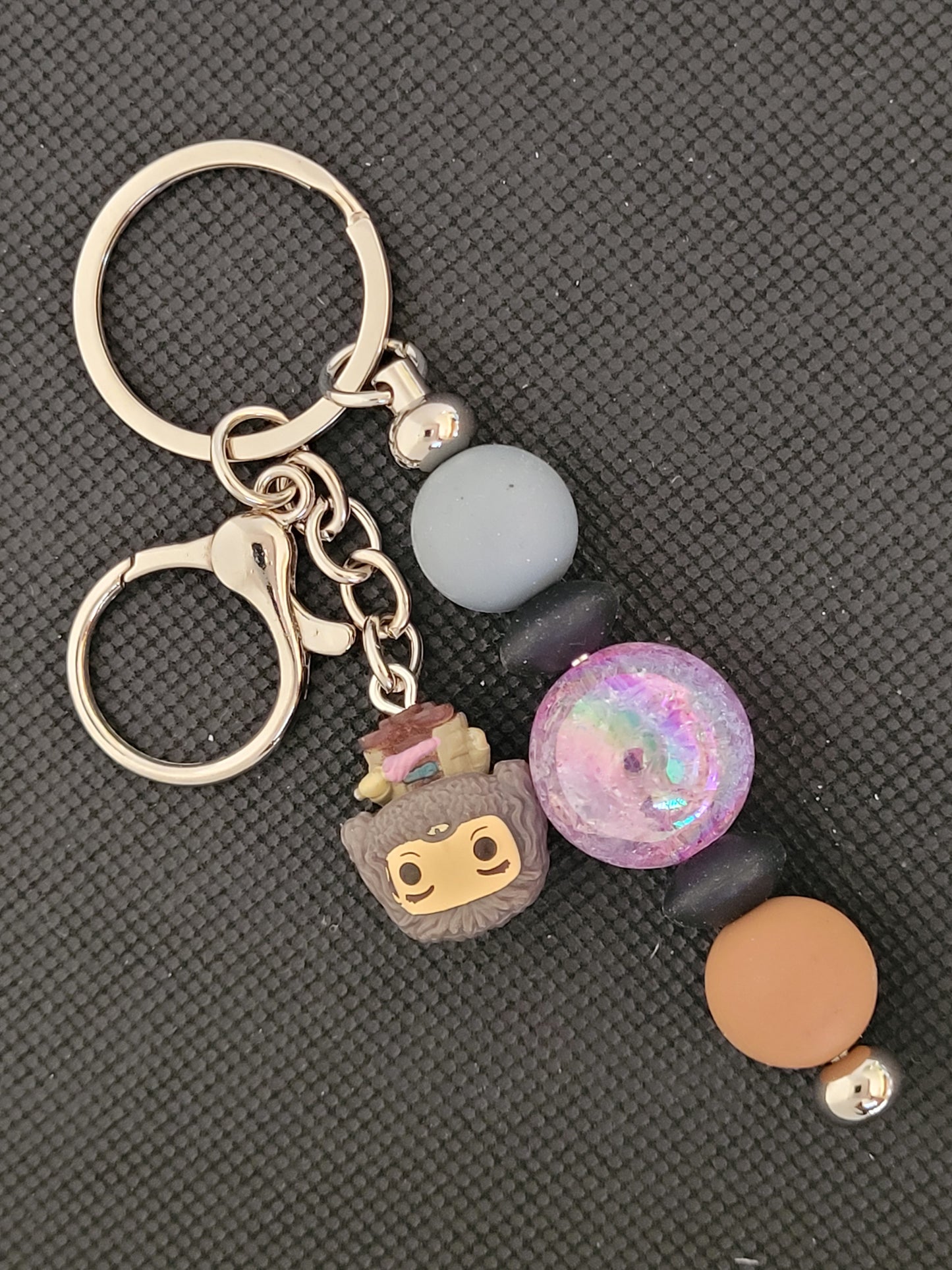 Hagrid Harry Potter bitty pop beaded keychain