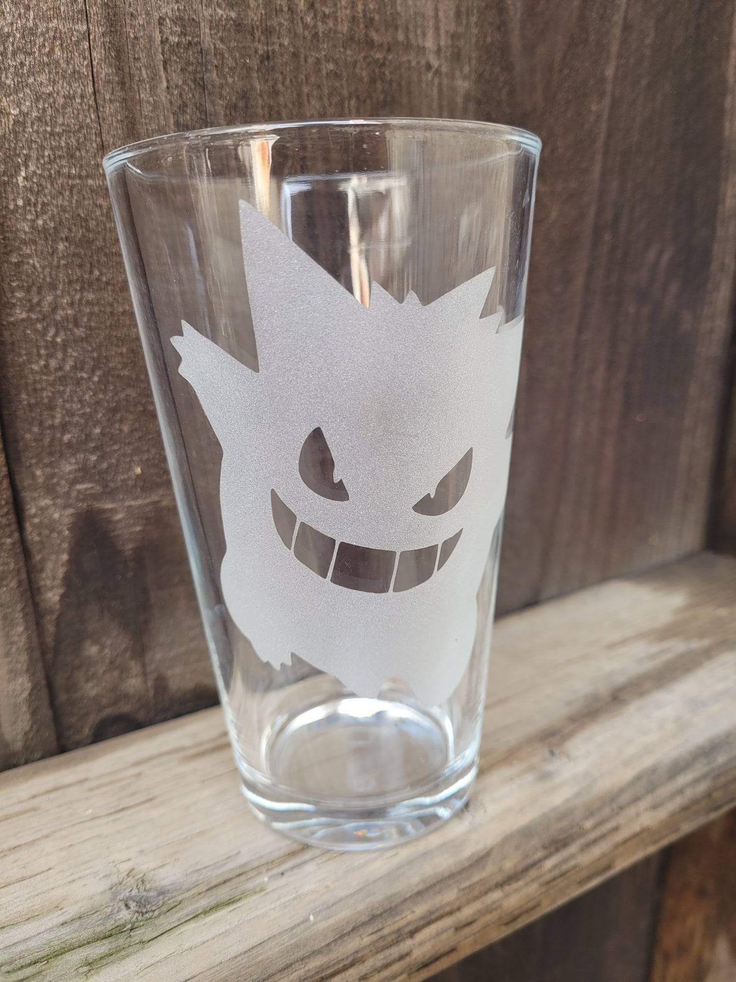 Gengar Pint Glass - Made to Order