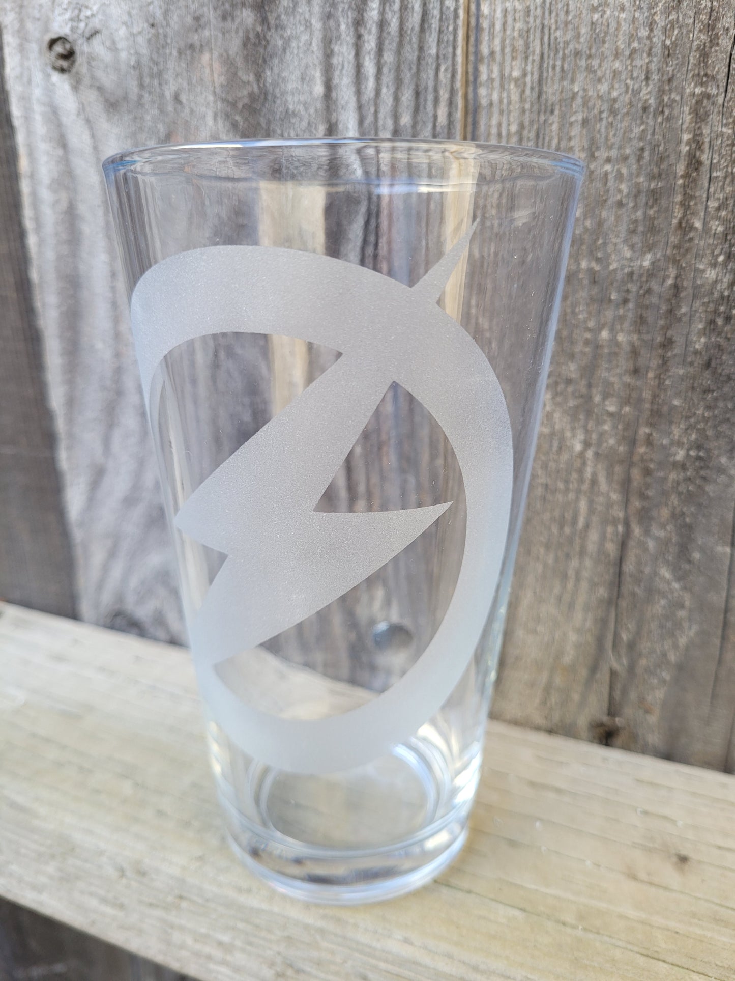The Flash Pint Glass - Made to Order