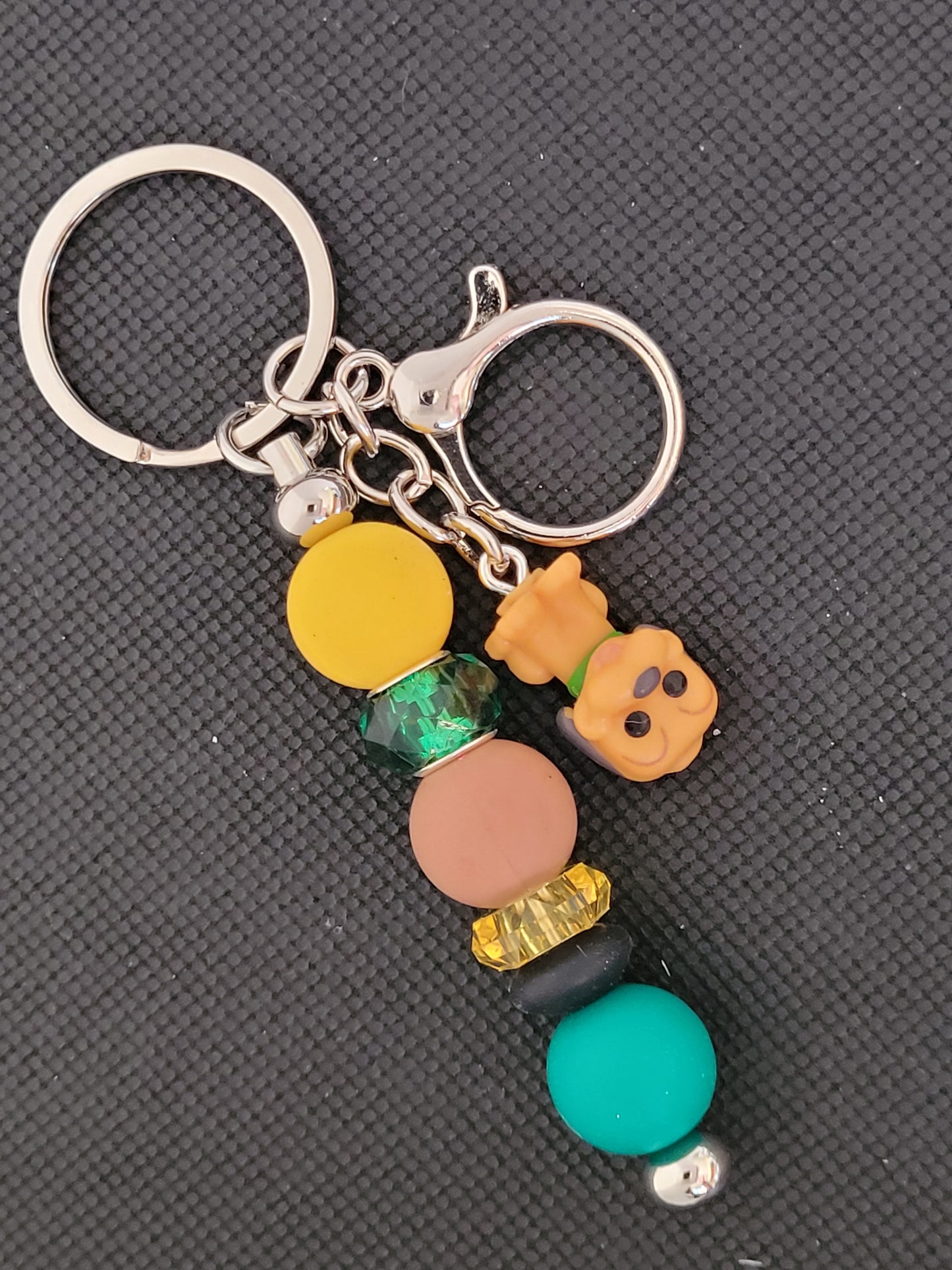 Pluto bitty pop beaded keychain