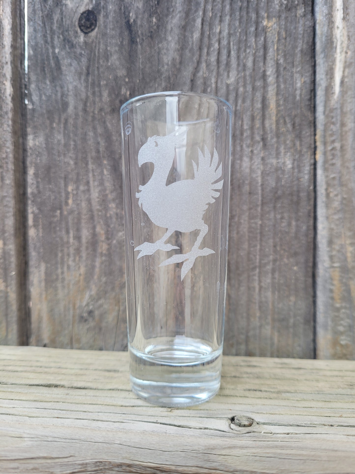 Chocobo 2 oz Shot Glass - Made to Order