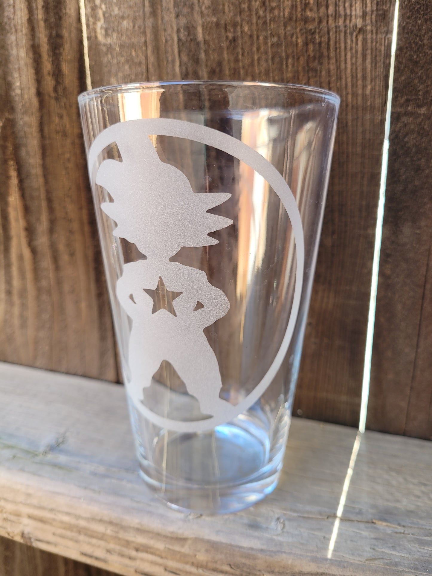 Dragon Ball Gohan Pint Glass - Made to Order