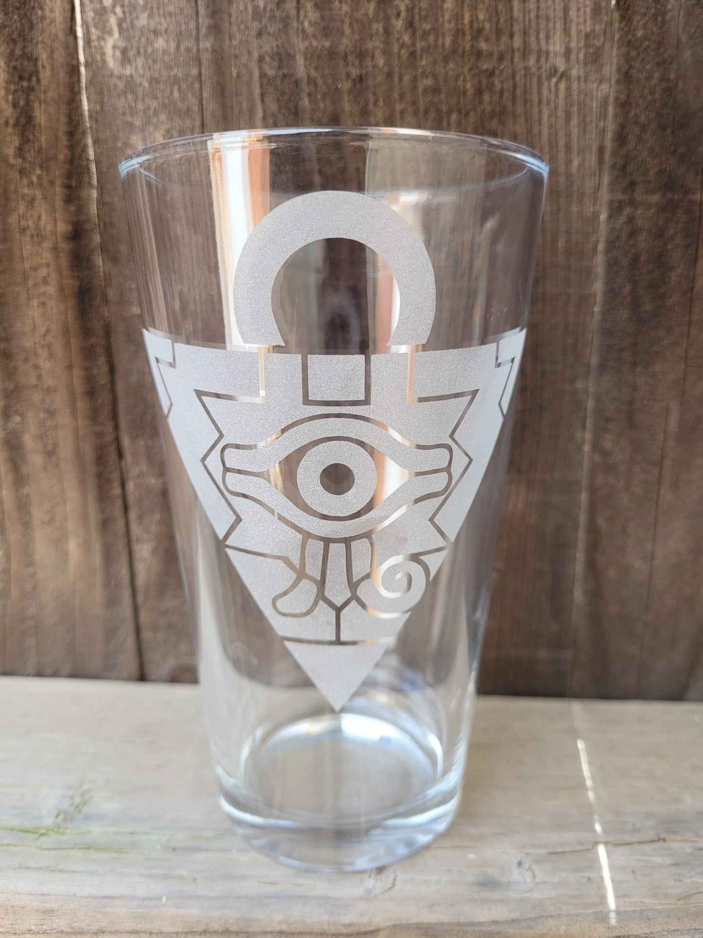 YiGiOh Millennium Puzzle Pint Glass - Made to Order