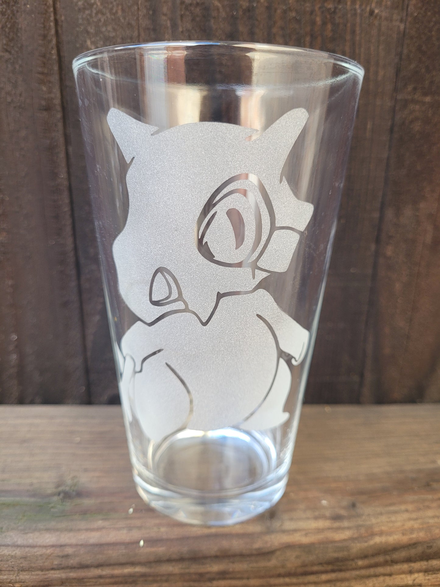 Cubone Pokémon Pint Glass - Made to Order