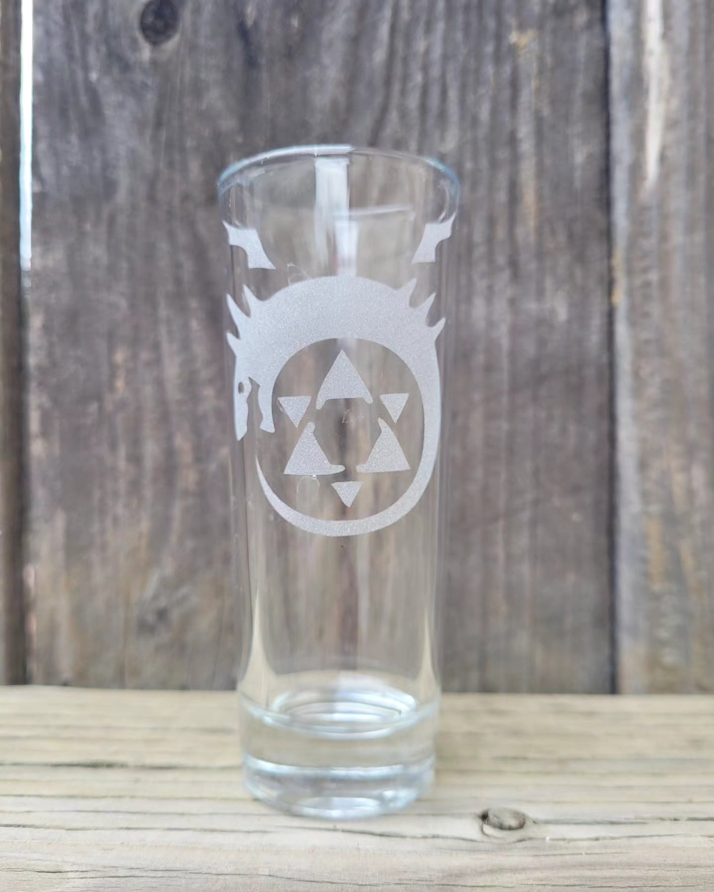 Fullmetal Alchemist Homunculus 2 oz Shot Glass - Made to Order
