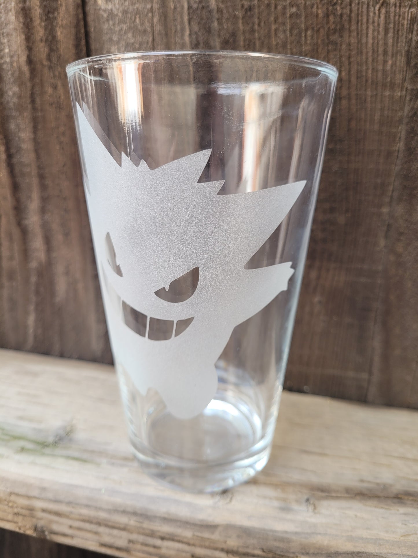 Gengar Pint Glass - Made to Order