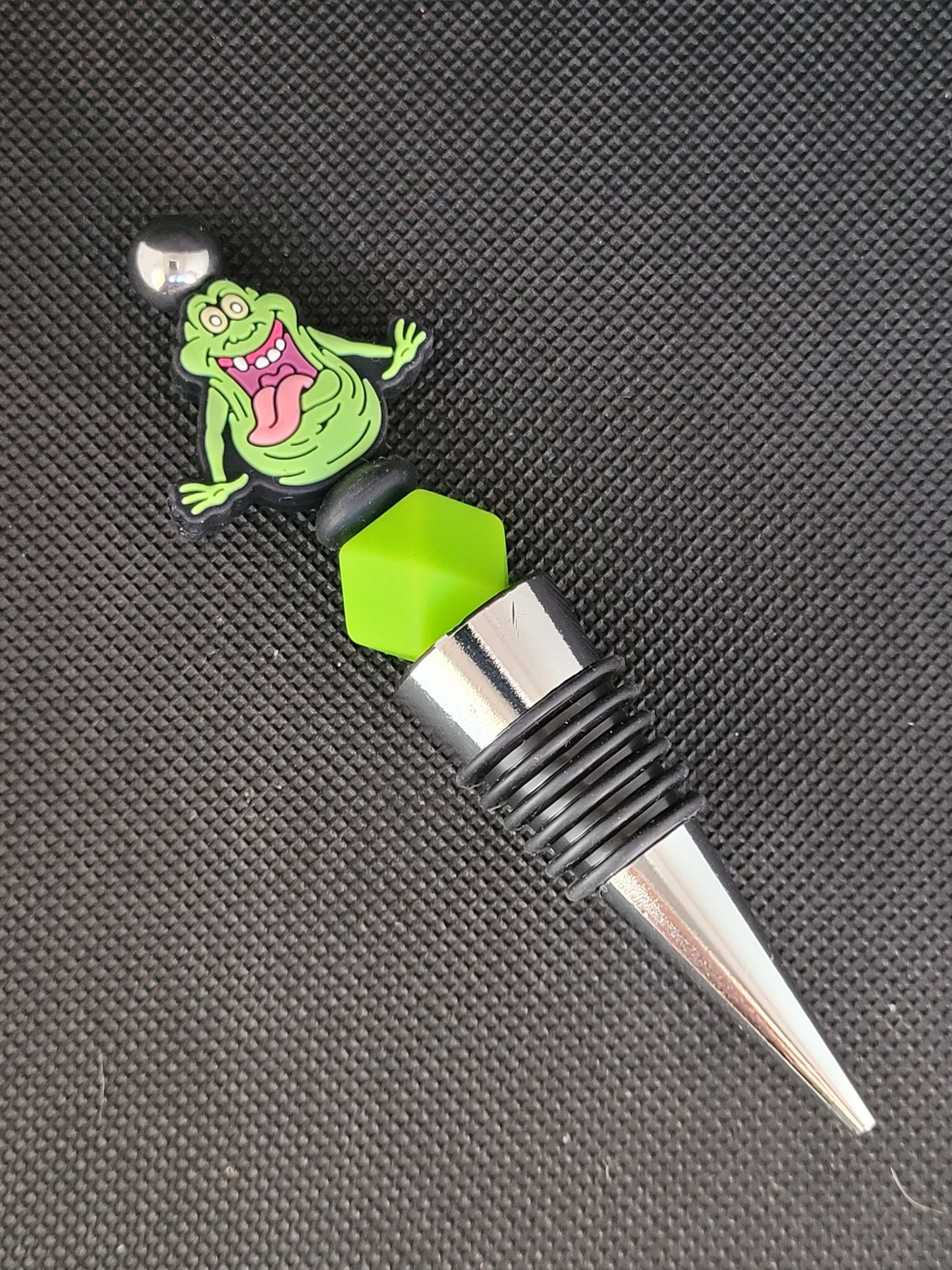 Slimer beaded wine stopper
