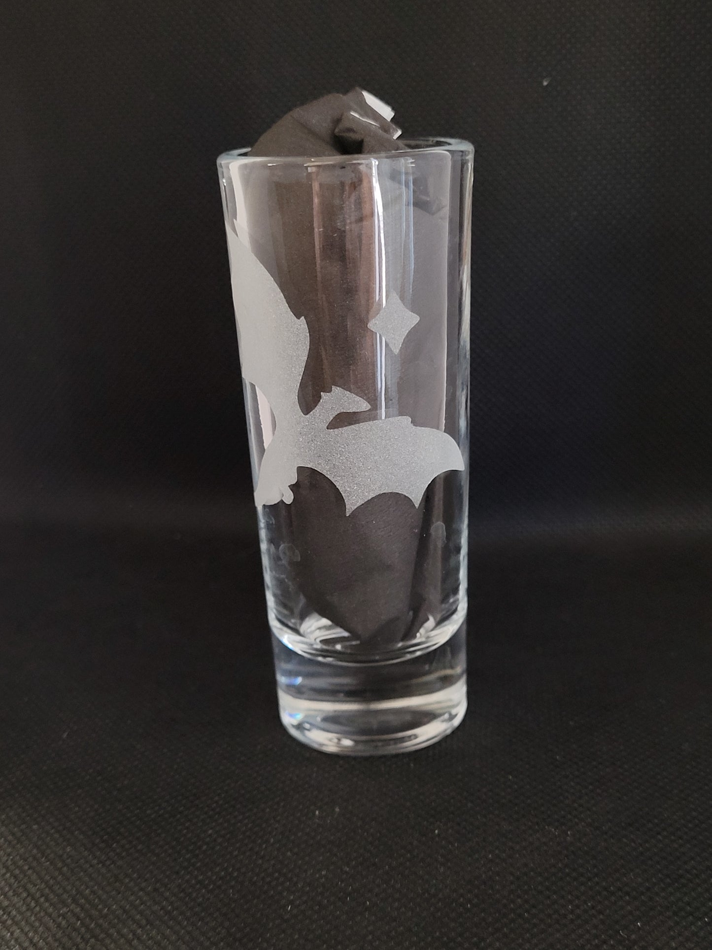 Dragon with a star 2 oz Shot Glass - Made to Order