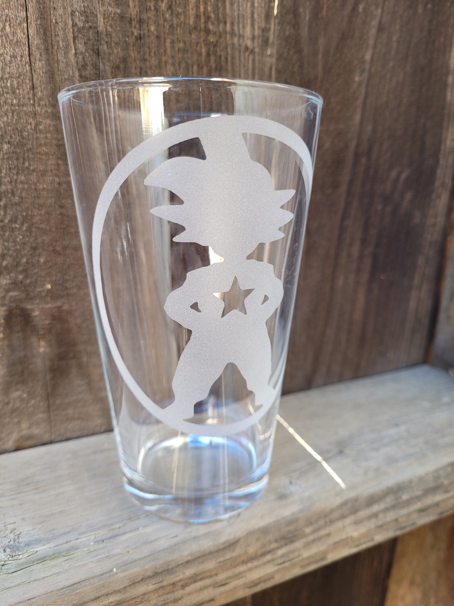 Dragon Ball Gohan Pint Glass - Made to Order