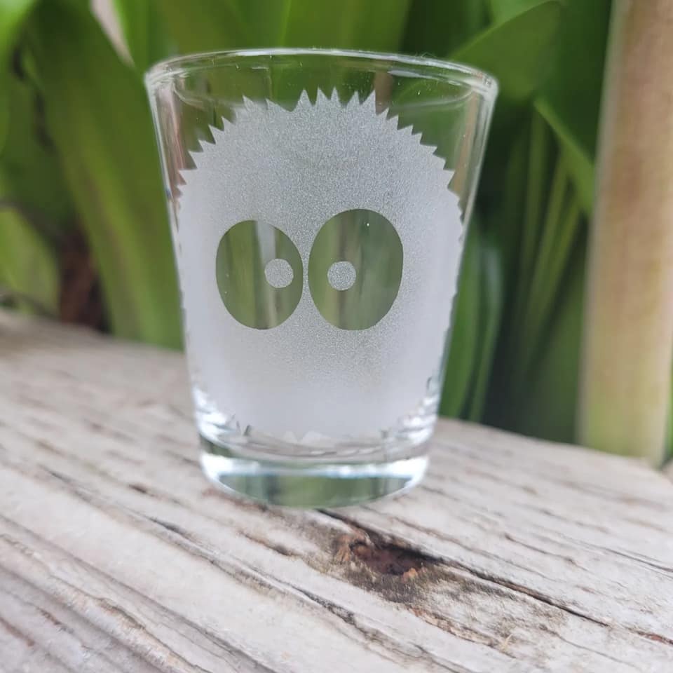 Soot Sprite 1.5 oz Shot Glass- Made to Order