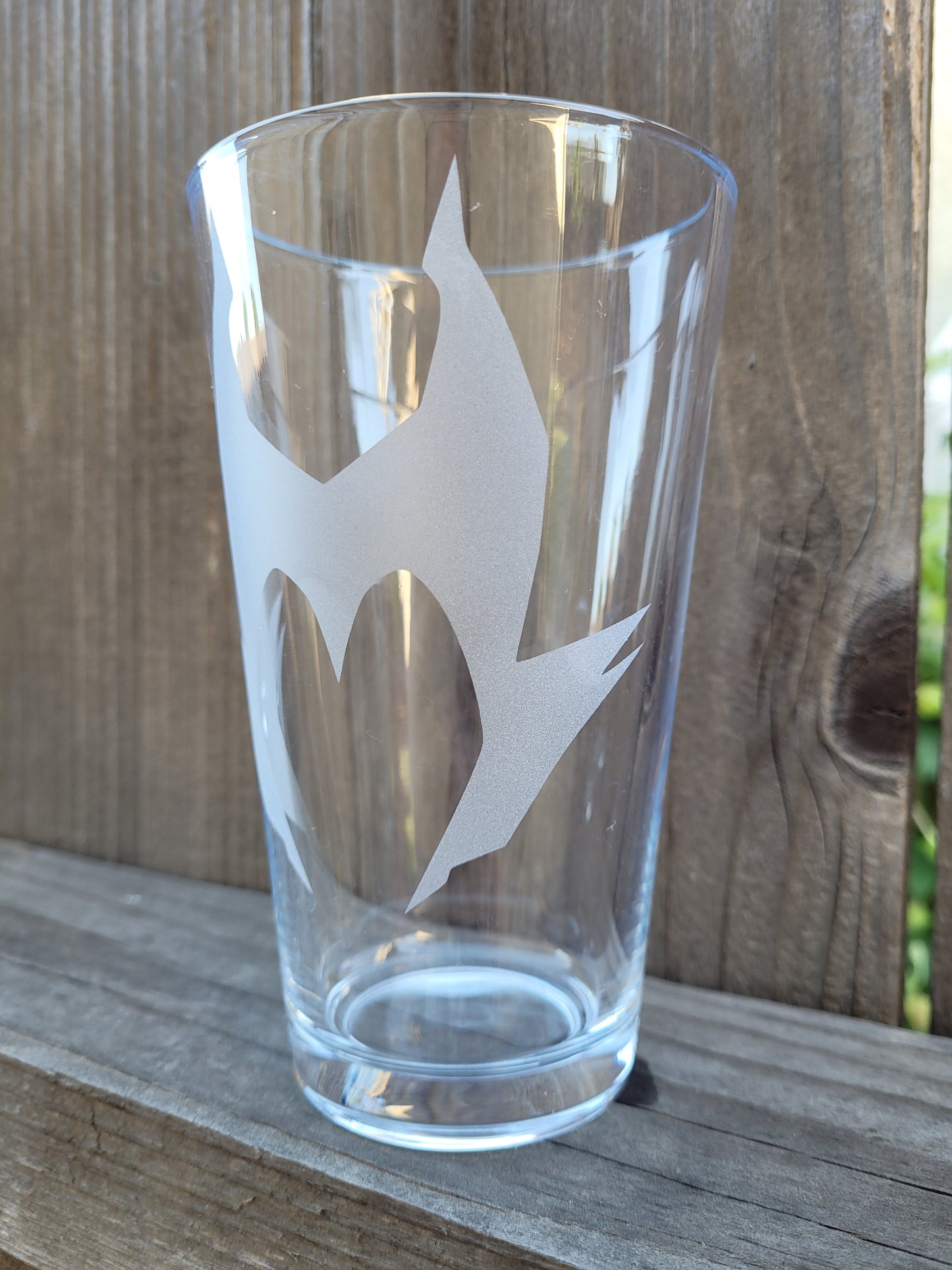 Maleficent Headdress Pint Glass - Made to Order