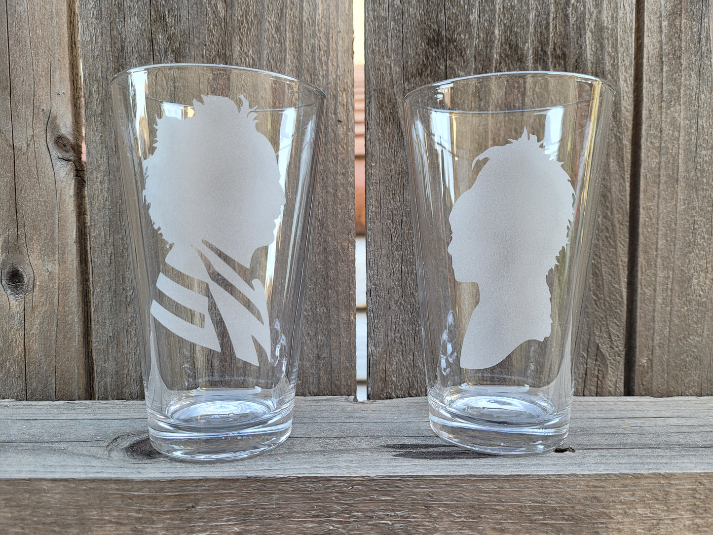 Lydia (Silhoutte) Pint Glass - Made to Order