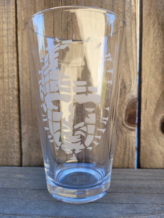 Hellraiser Pint Glass - Made to Order