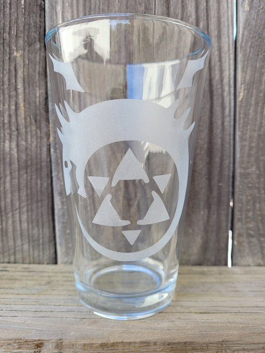 Full Metal Alchemist - Homunculus Pint Glass - Made to order