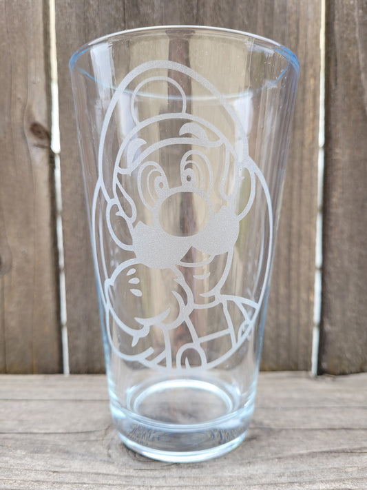 Luigi Pint Glass - Made to Order