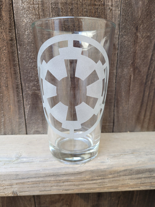 Empire Logo Pint Glass - Made to Order