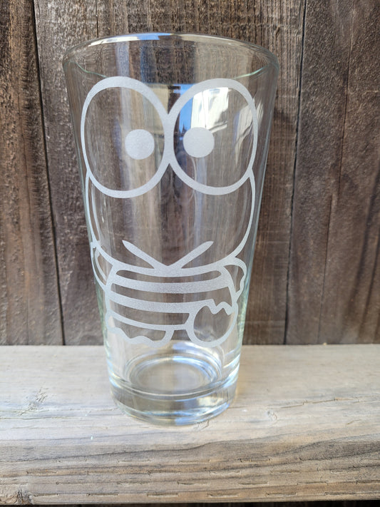 Keroppi Pint Glass - Made to order