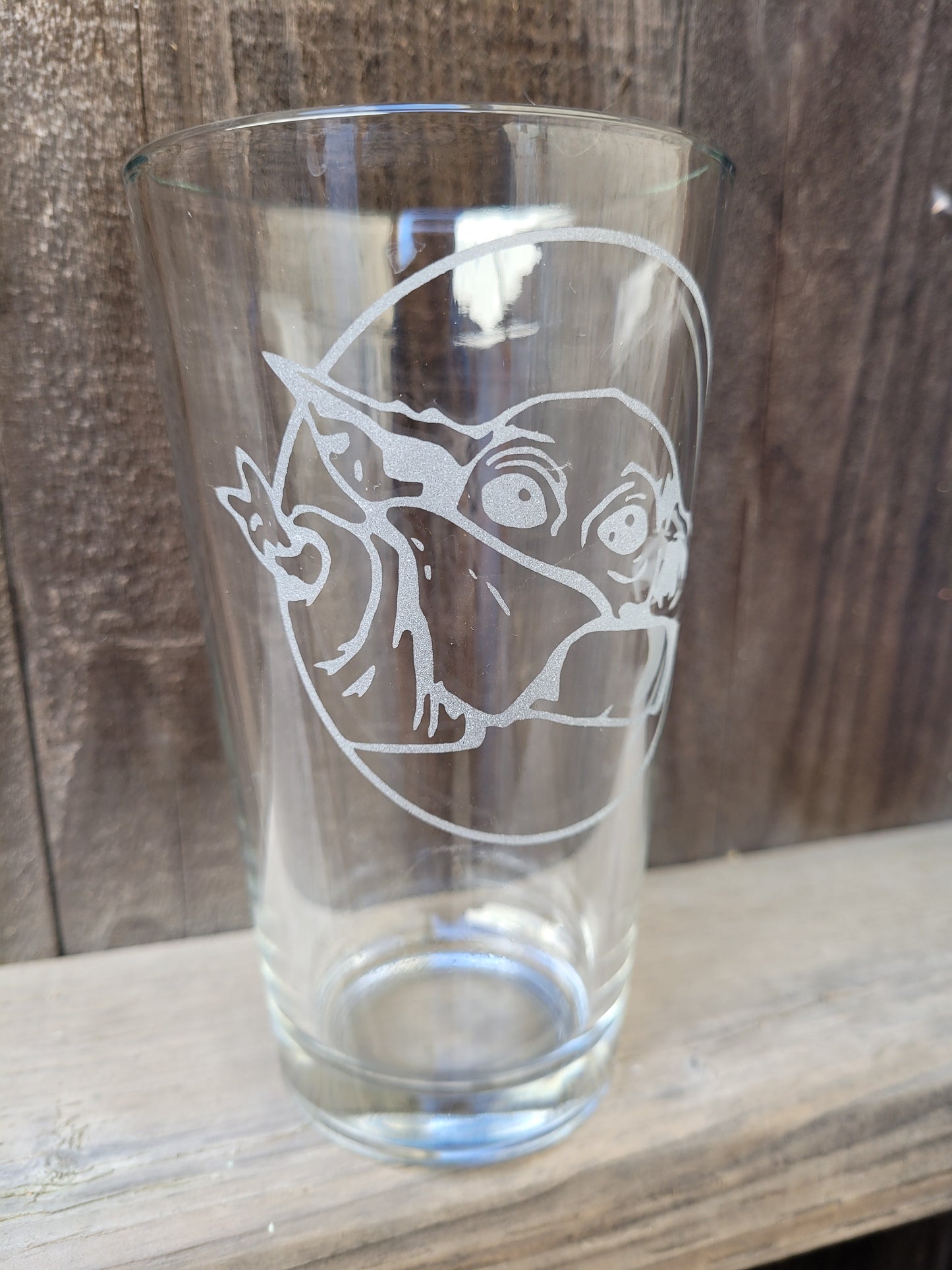 Baby Grogu Pint Glass - Made to Order