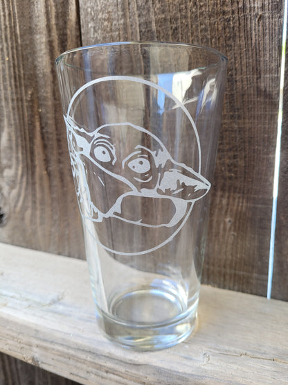Baby Grogu Pint Glass - Made to Order