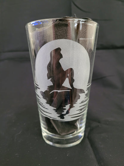 Ariel Mermaid Pint Glass - Made to Order