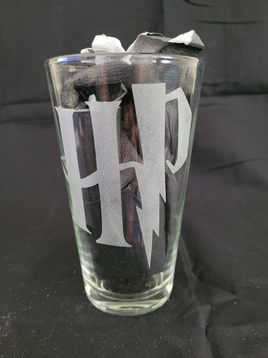 Harry Potter HP Pint Glass - Made to Order