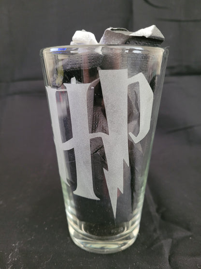 Harry Potter HP Pint Glass - Made to Order