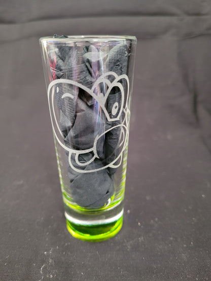 Yoshi (green) 2 oz Shot Glass