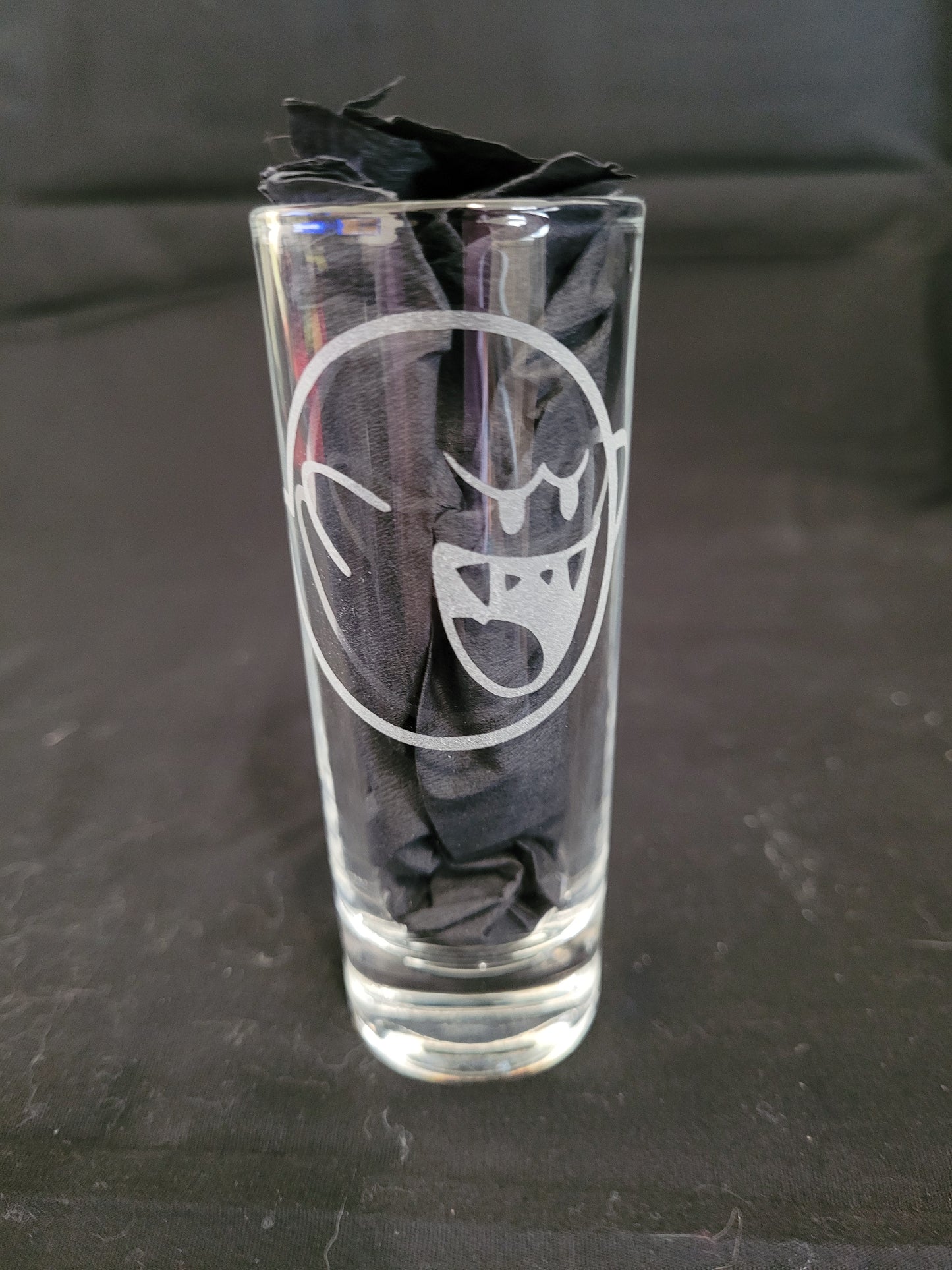 Angry Boo 2 oz Shot Glass - Made to Order