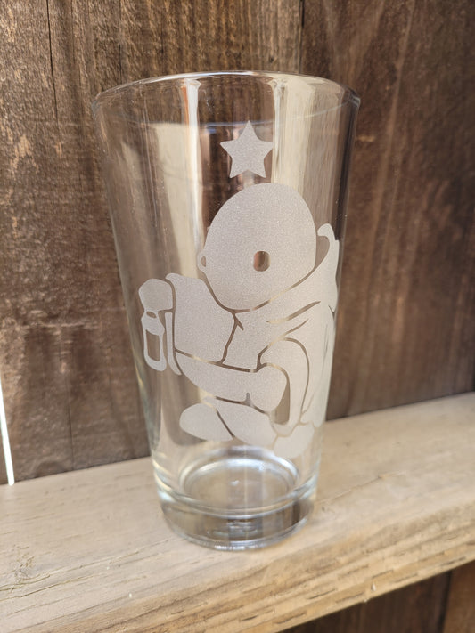 Tonberry Final Fantasy Pint Glass - Made to Order