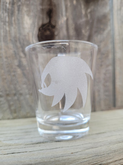 Knuckles 1.5 oz Shot Glass - Made to Order