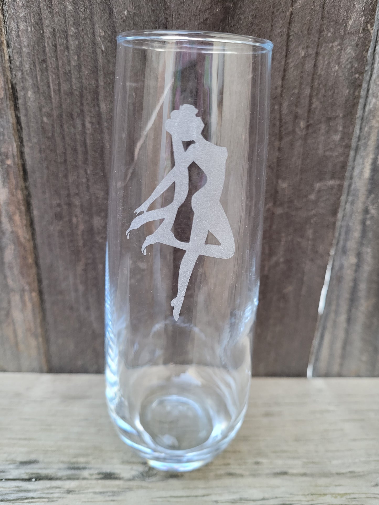 Sailor Moon (side transformation) Stemless Champagne Glass- Made to Order