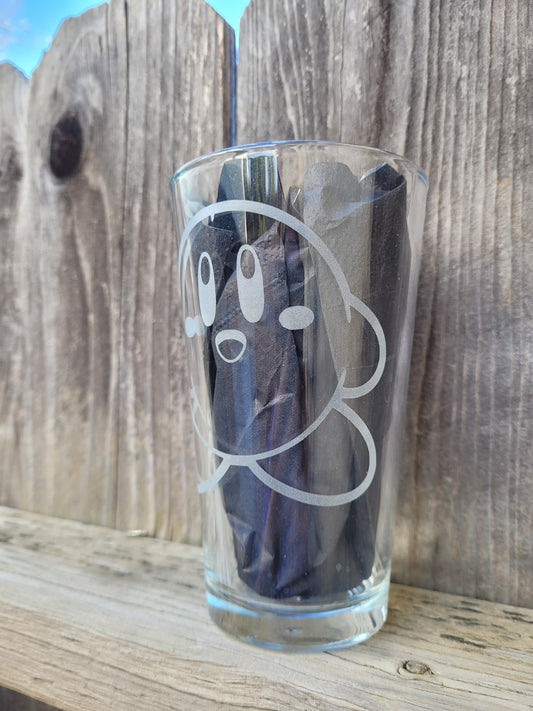 Kirby Pint Glass - Made to Order