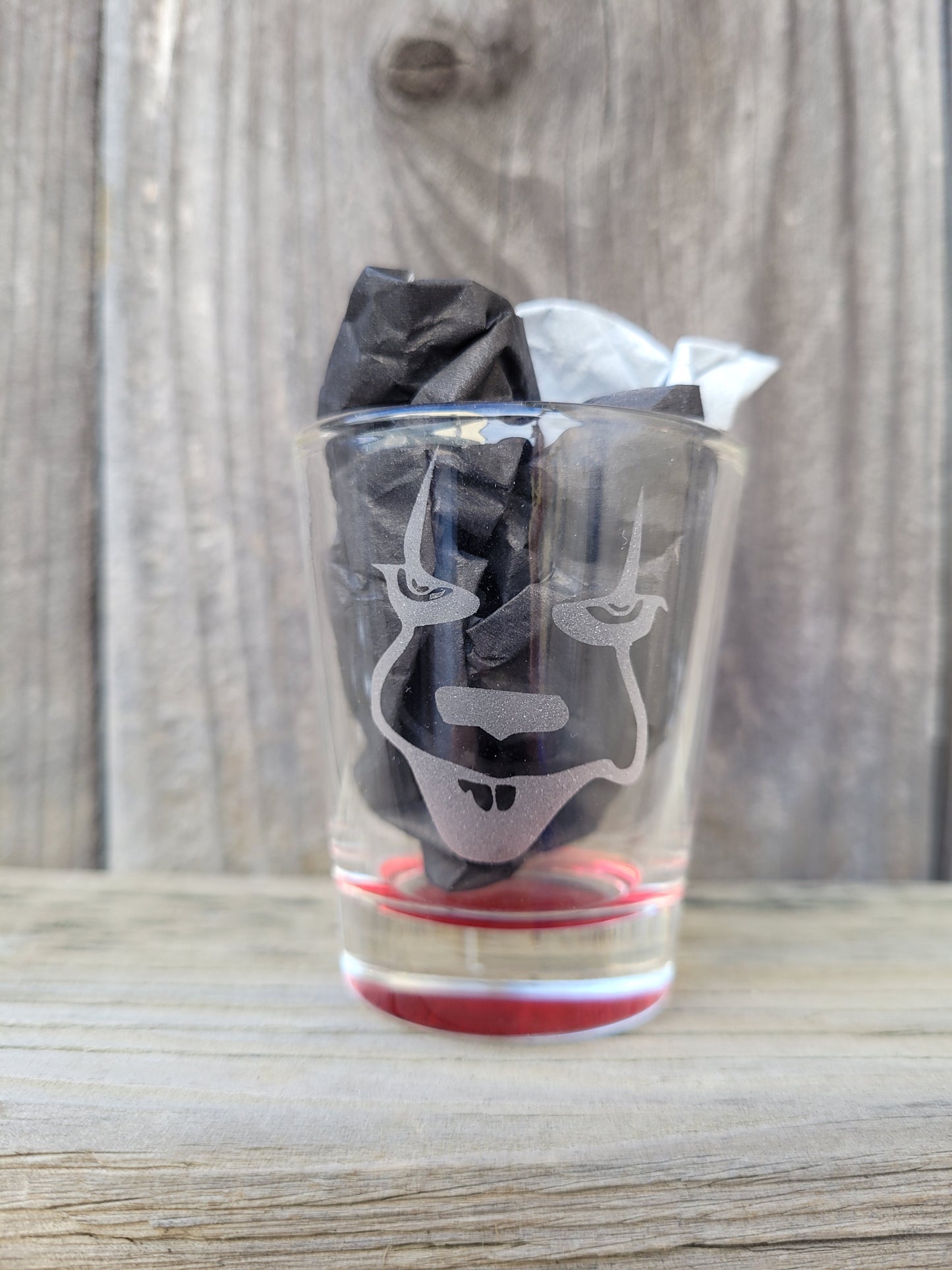 Pennywise (Red) 1.5 oz Shot Glass