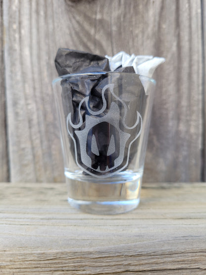 Rukia (Bleach) 1.5 oz Shot Glass - Made to Order