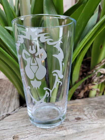 WoW Alliance Pint Glass - Made to Order