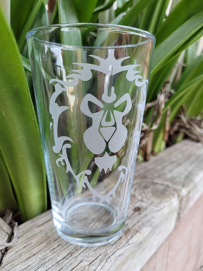 WoW Alliance Pint Glass - Made to Order