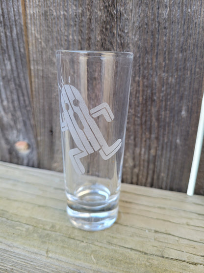 Cactuar 2 oz Shot Glass - Made to Order