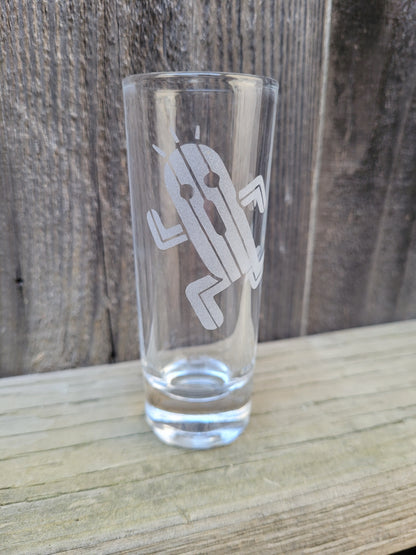 Cactuar 2 oz Shot Glass - Made to Order