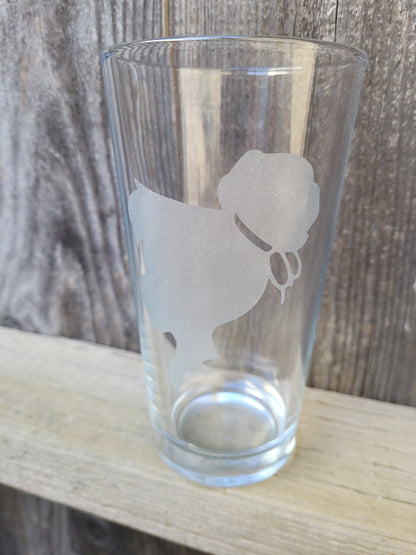 Tinkerbell Pint Glass - Made to Order