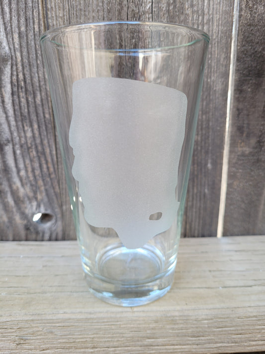 Frankenstein's Monster Pint Glass - Made to Order