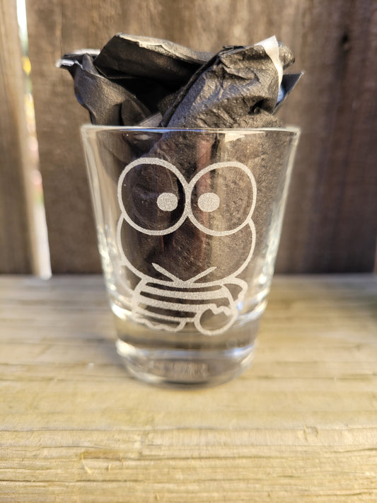 Keroppi 1.5 oz Shot Glass - Made to Order