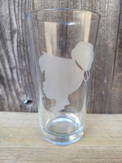 Tinkerbell Pint Glass - Made to Order