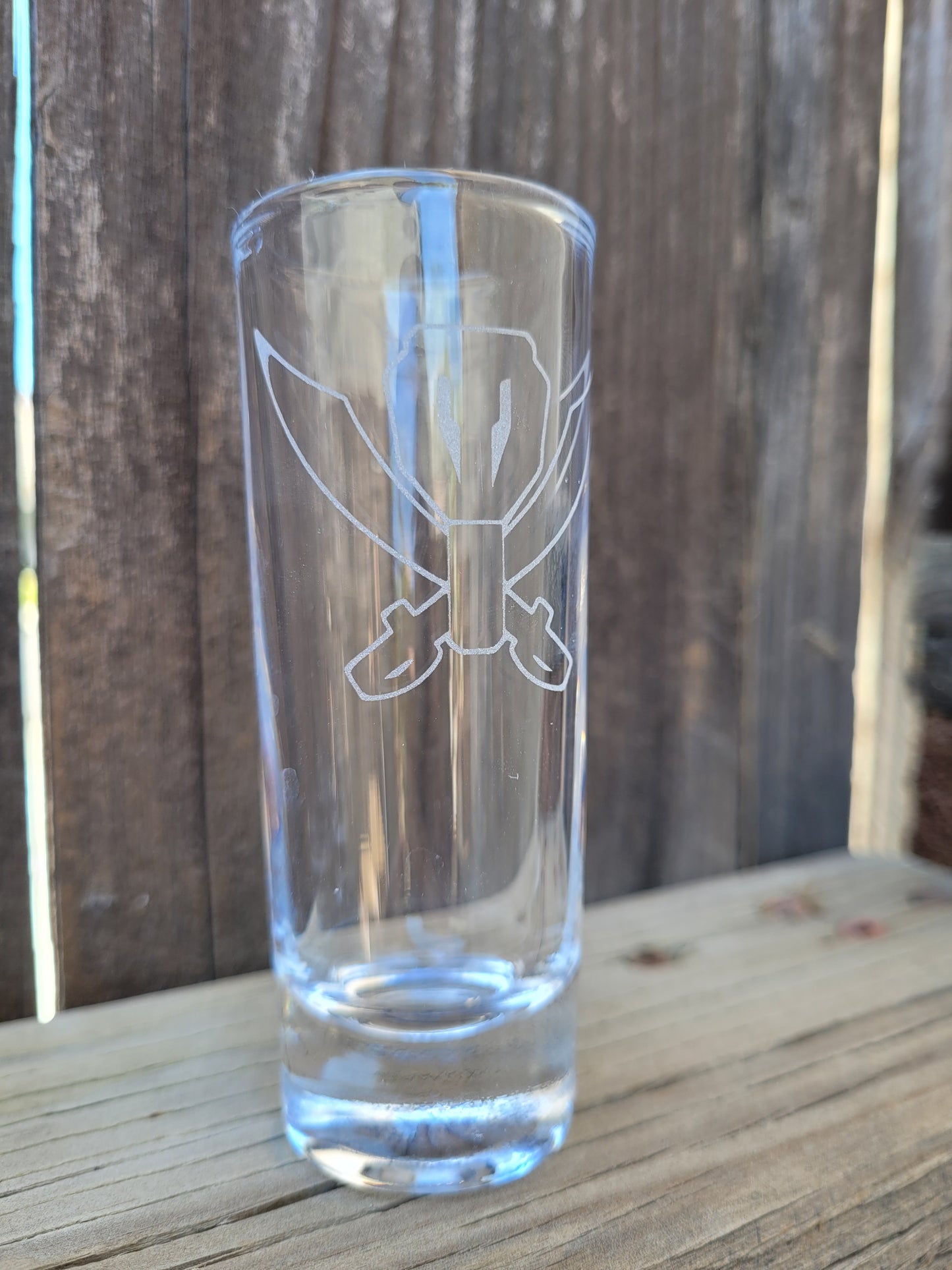 Power Rangers Pirate 2 oz Shot Glass - Made to Order