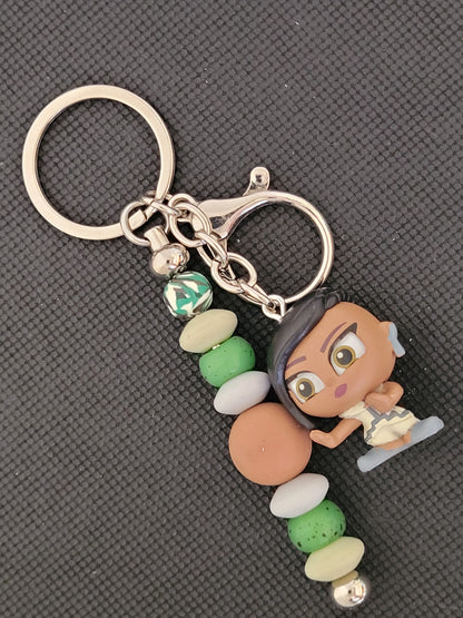 Doorables Namaari beaded keychain
