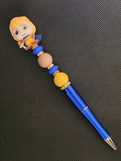 Doorables Captain Phoebus beaded writing pen