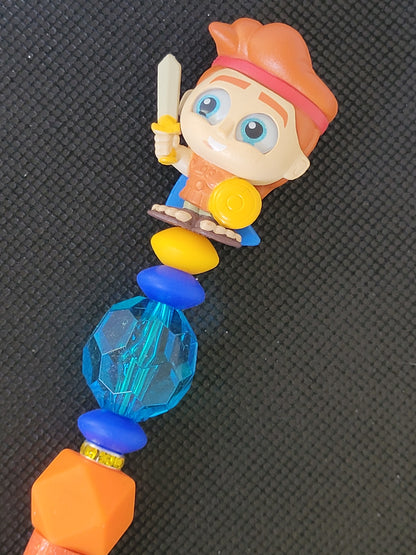 Doorables Hercules beaded writing pen
